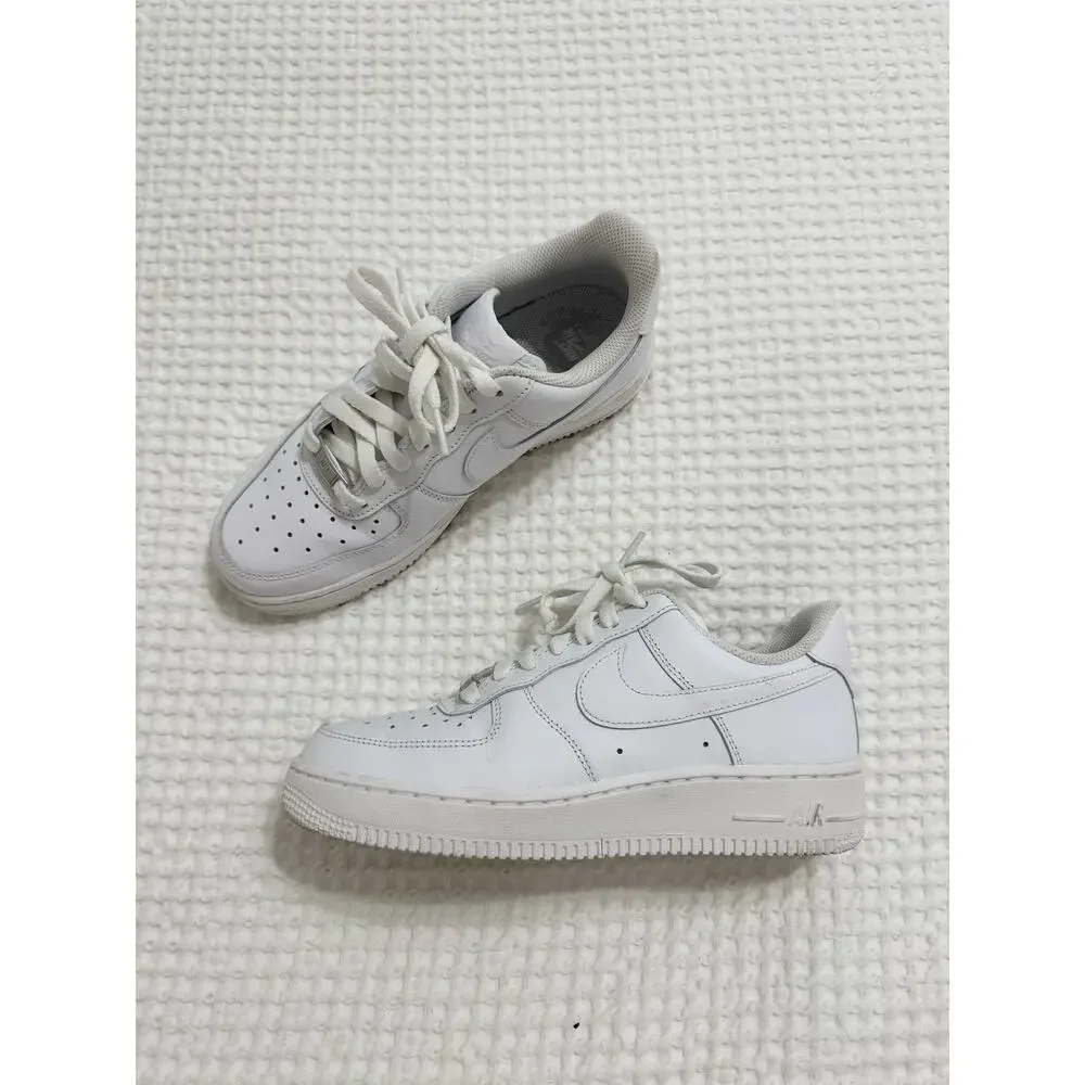 Nike Air Force 1 Sneakers Size 7.5 White